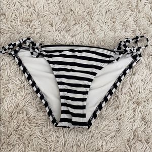 striped bathing suit bottom